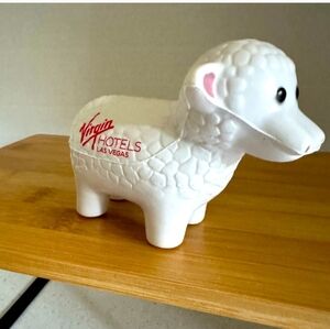 Virgin Hotels Las Vegas White Sheep Figurine Souvenir